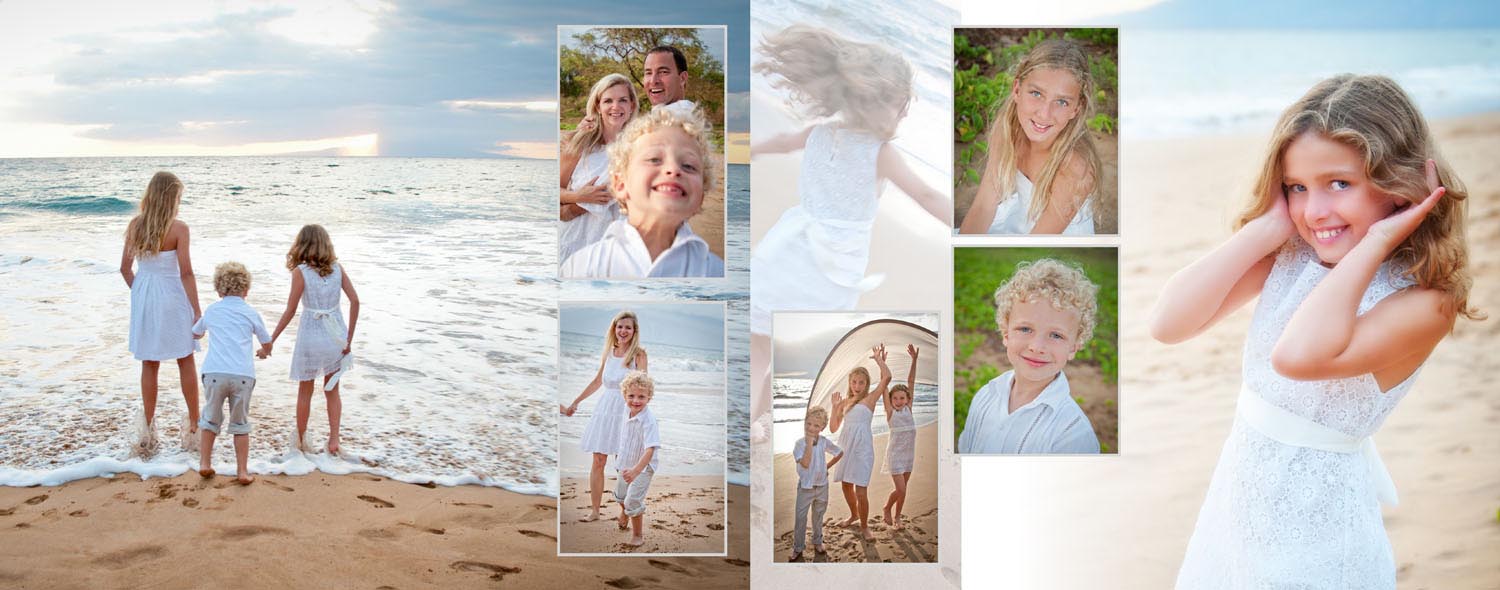 Maui Family Beach Photo Album