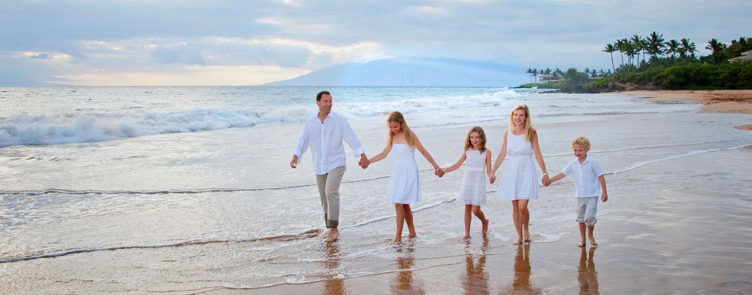 Makena Family Beach Portrait Album